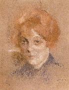 Edouard Vuillard, The young woman has red hair